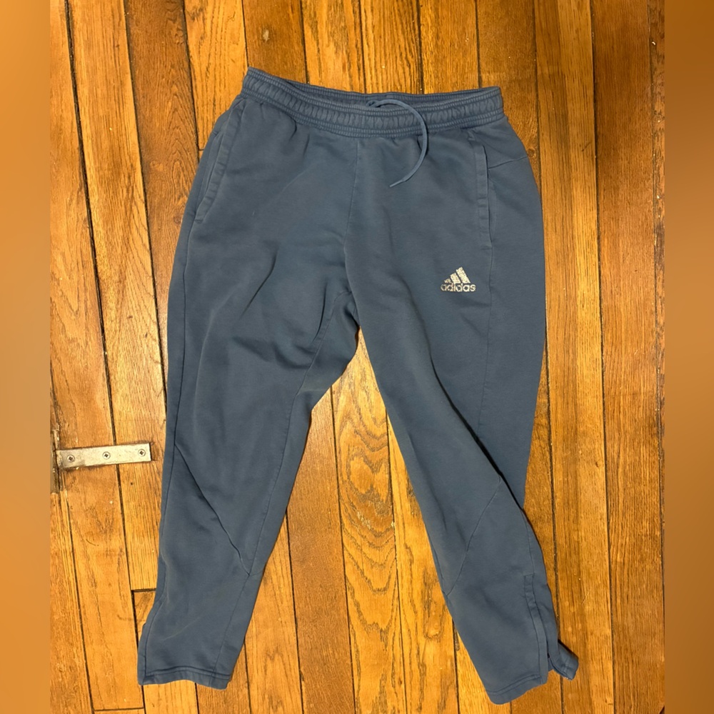 Men’s Medium Adidas Blue Jogger Pants